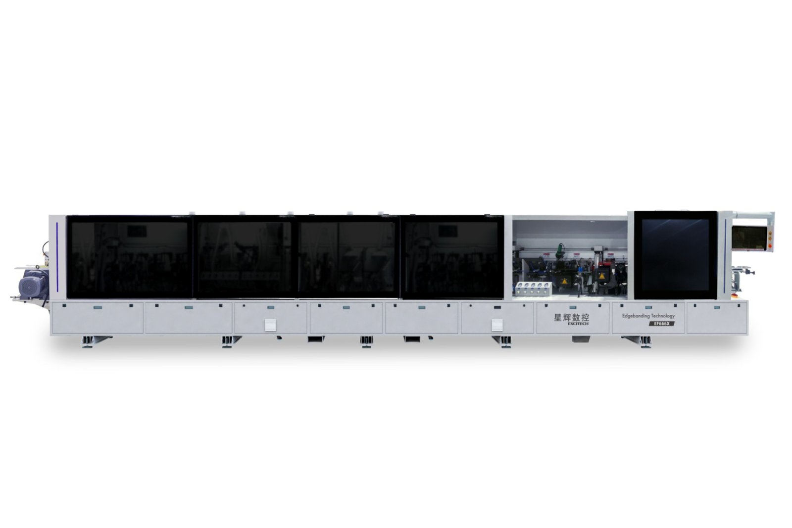 EF666X HIGH SPEED EDGE BANDER – FOR STRAIGHT AND SLANTED