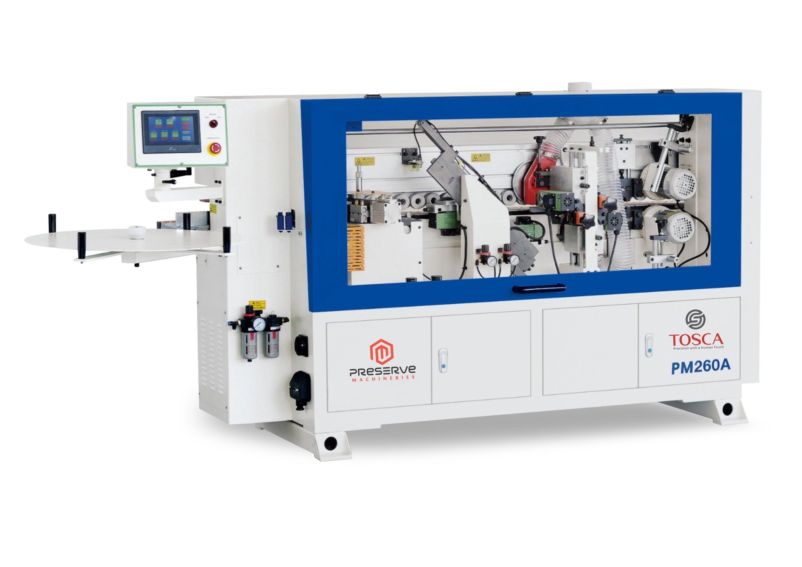 BASIC THROUGH FEED EDGE BANDING MACHINE - PM 260A